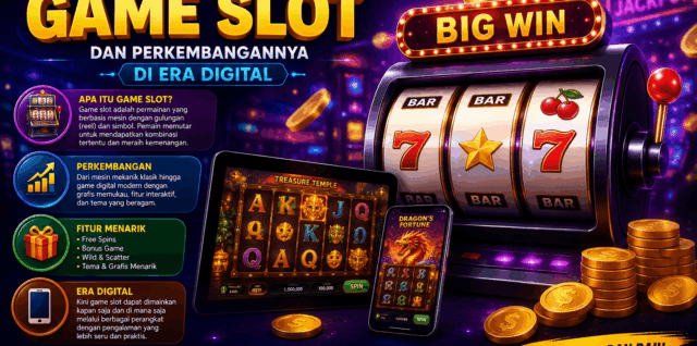 Mengenal Game Slot dan Perkembangannya di Era Digital